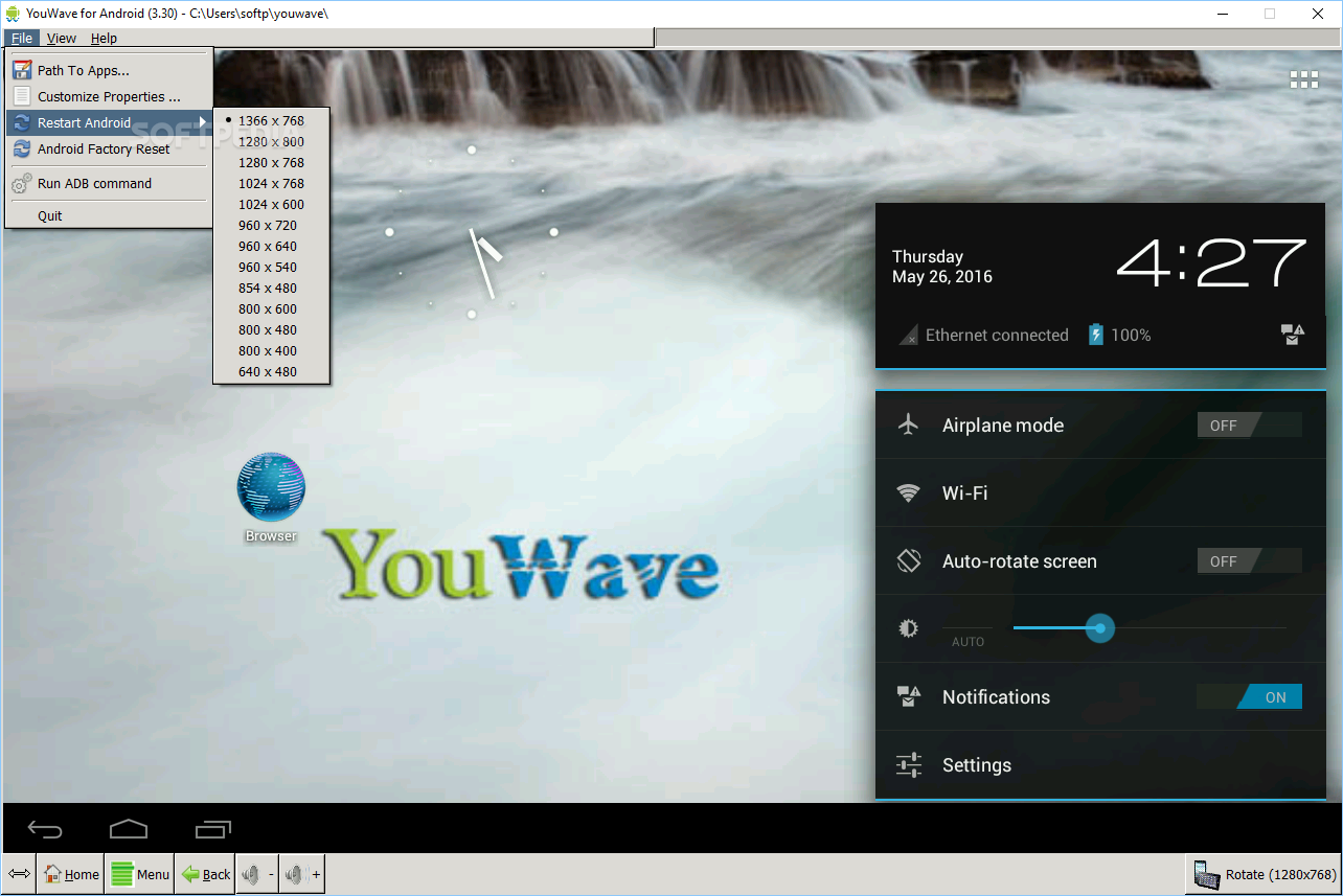 youwave emulator home 6.0